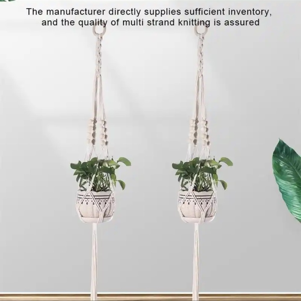 New Arrival Handmade Pot Hanger Plant Hanger Pot Holder Pot Hanging for Home Gar